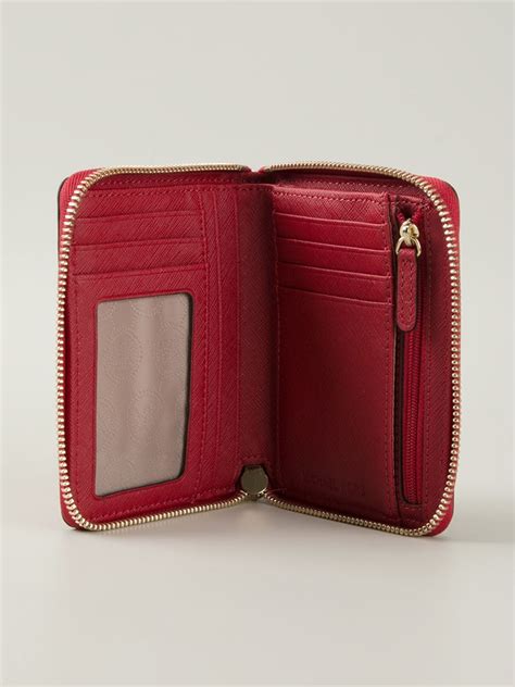 michael kors zip around jet set wallet|overstock Michael Kors Wallet.